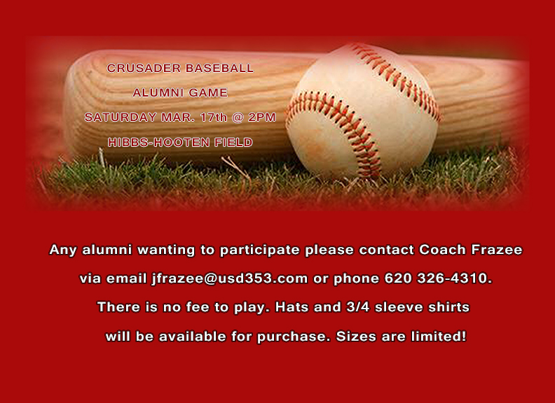 Crusader Baseball Alumni Game 2018