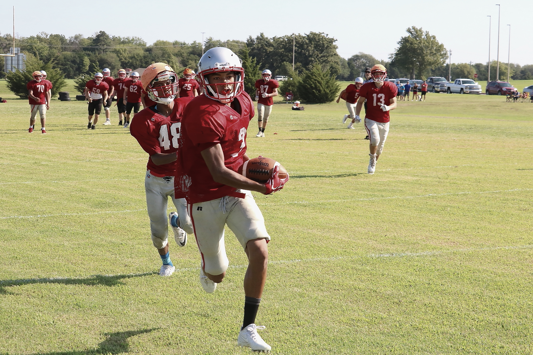 Saturday Scrimmage - DeAndre Washington Reception