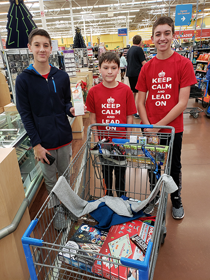 WMS Leadership Group Angel Tree Purchases