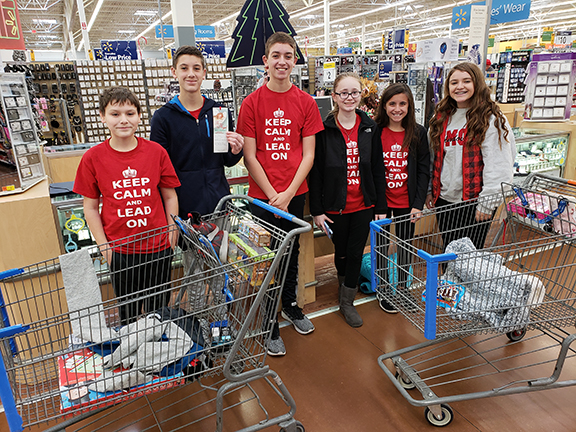 WMS Leadership Group Angel Tree Purchases