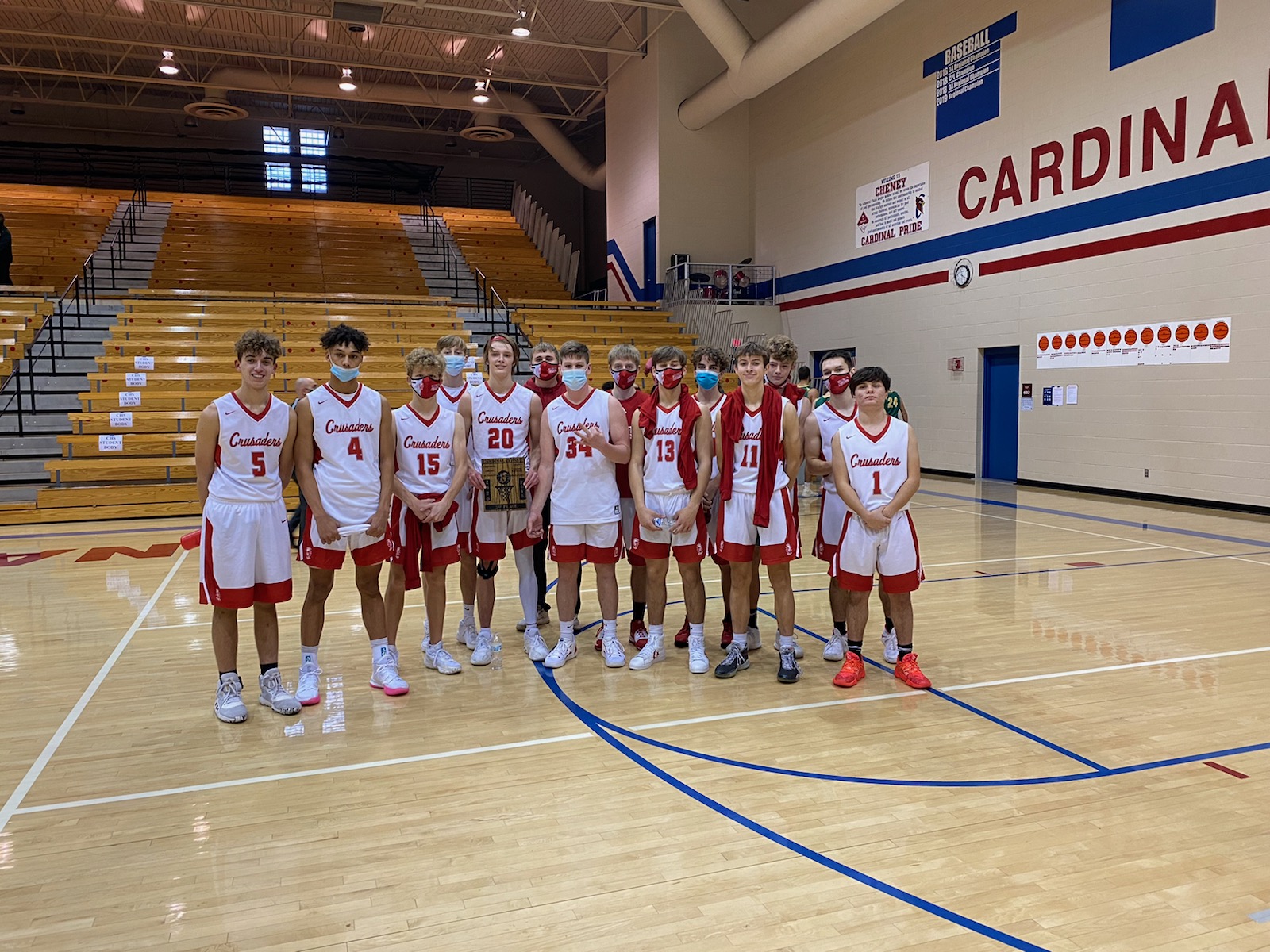 Trophy Pic Cheney Cardinal Classic 3rd Place