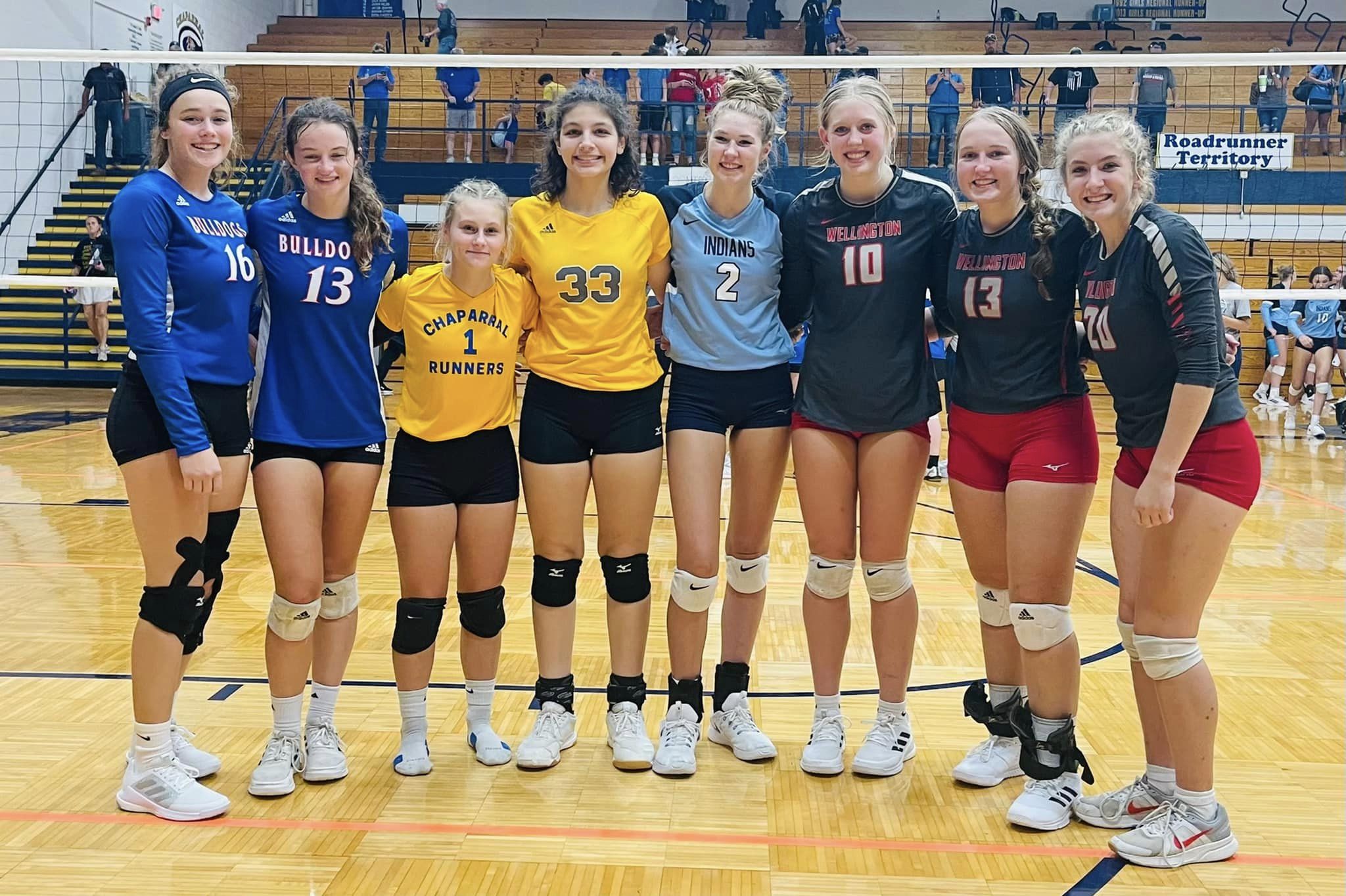chaparral all-tournament volleyball team