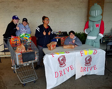 Crusader Way FOOD DRIVE 042917