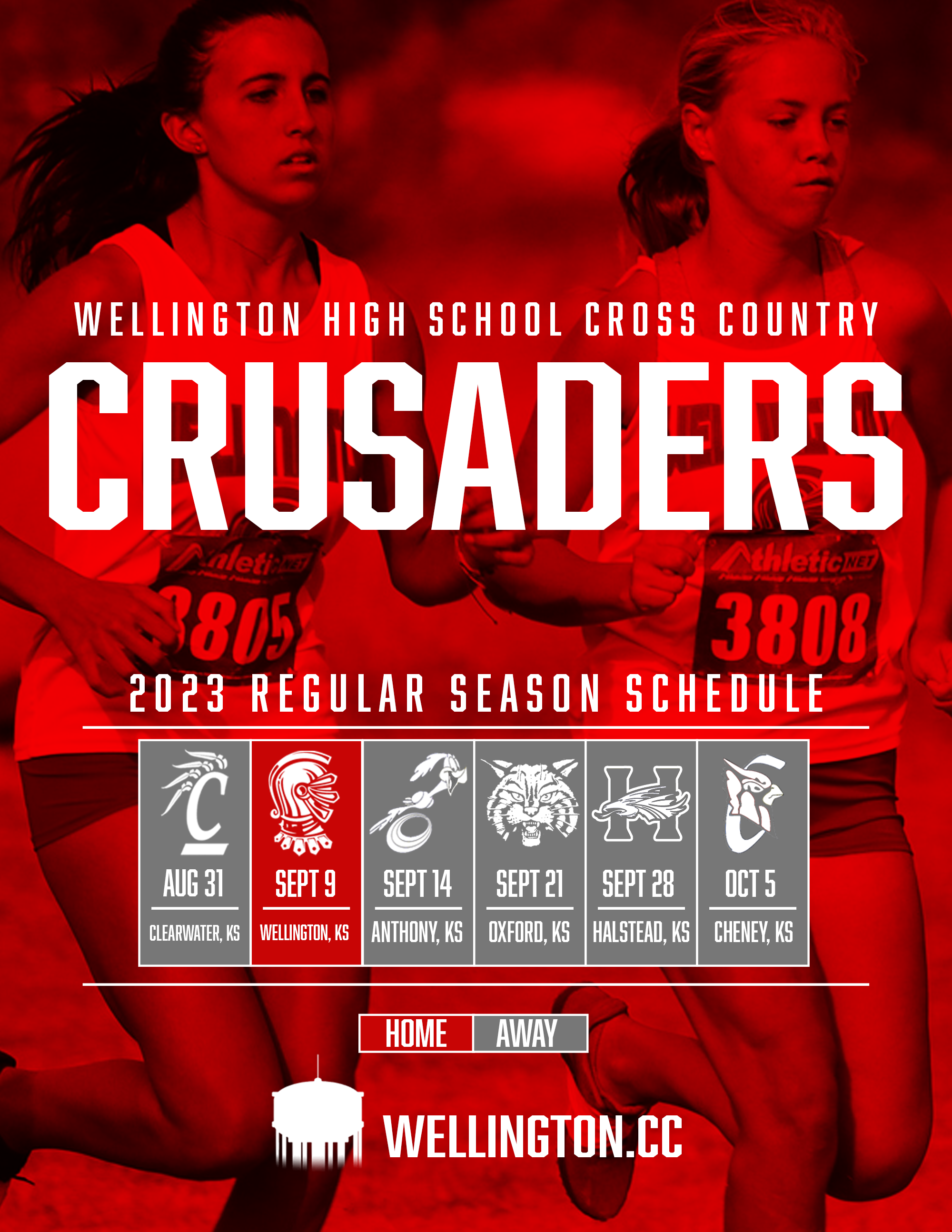 Cross Country Schedule