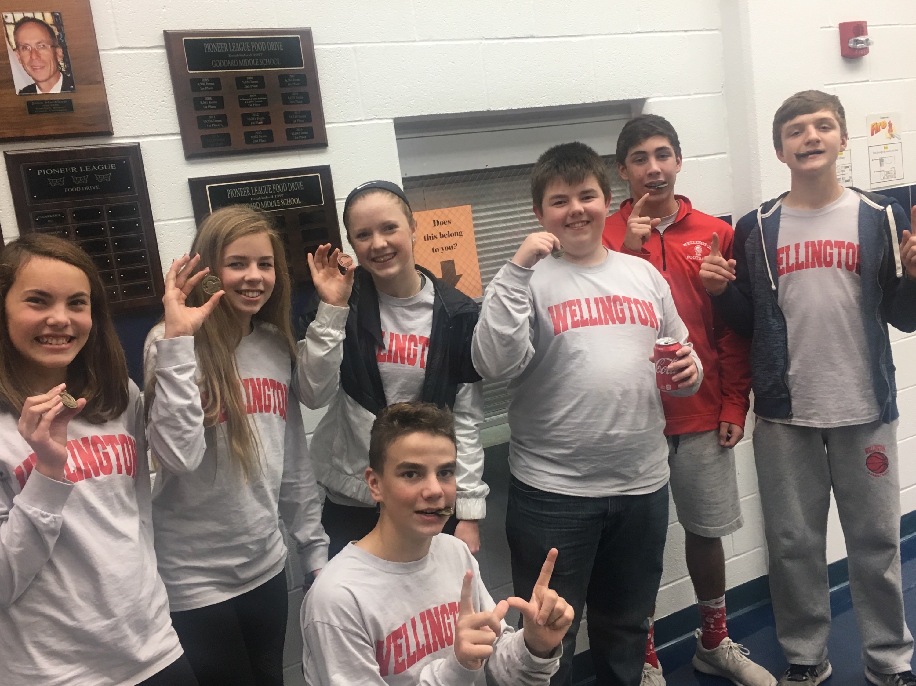 WMS 8th Grade Scholars Bowl Team 2017