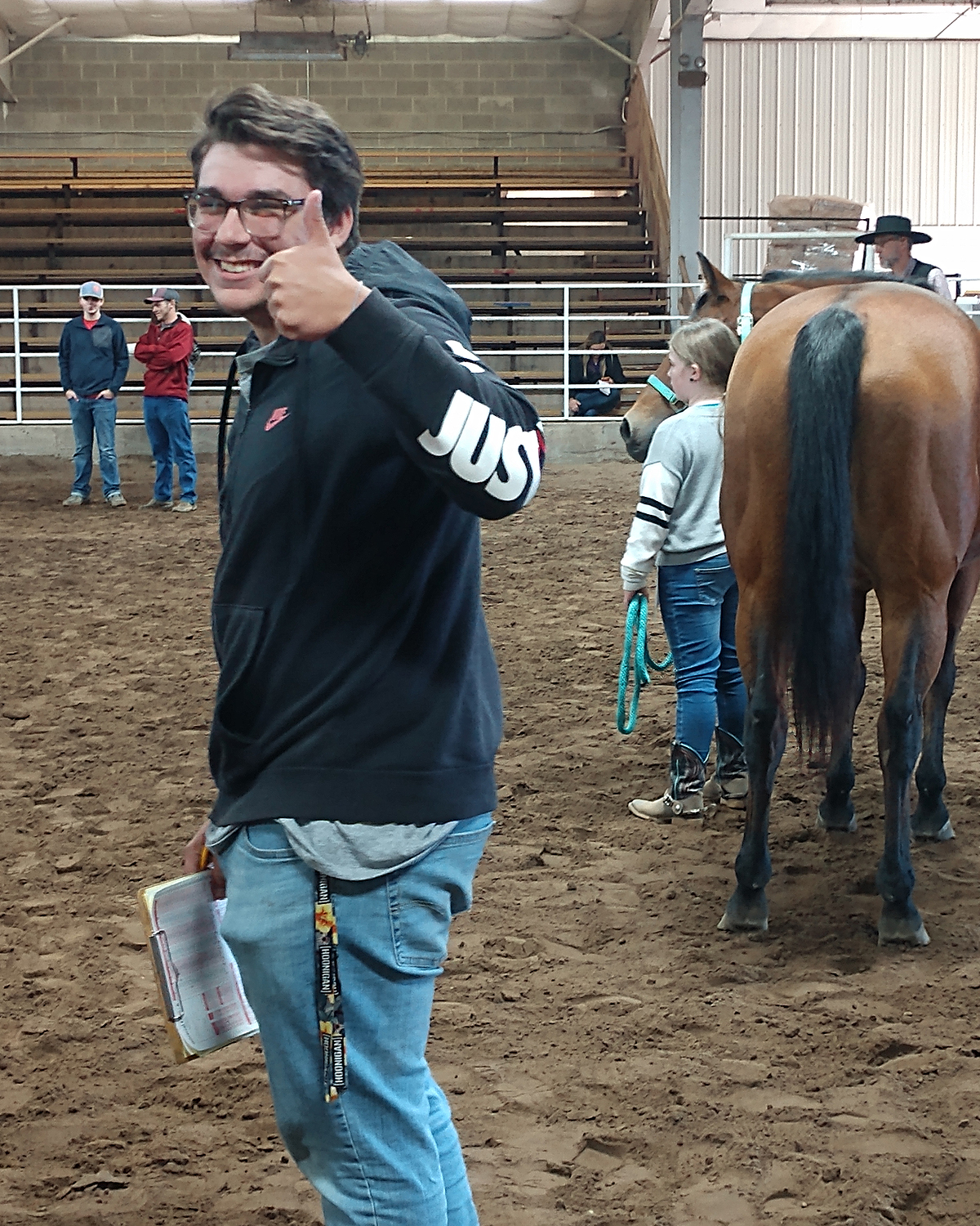 FFA Horse Judging Nevin Gageby