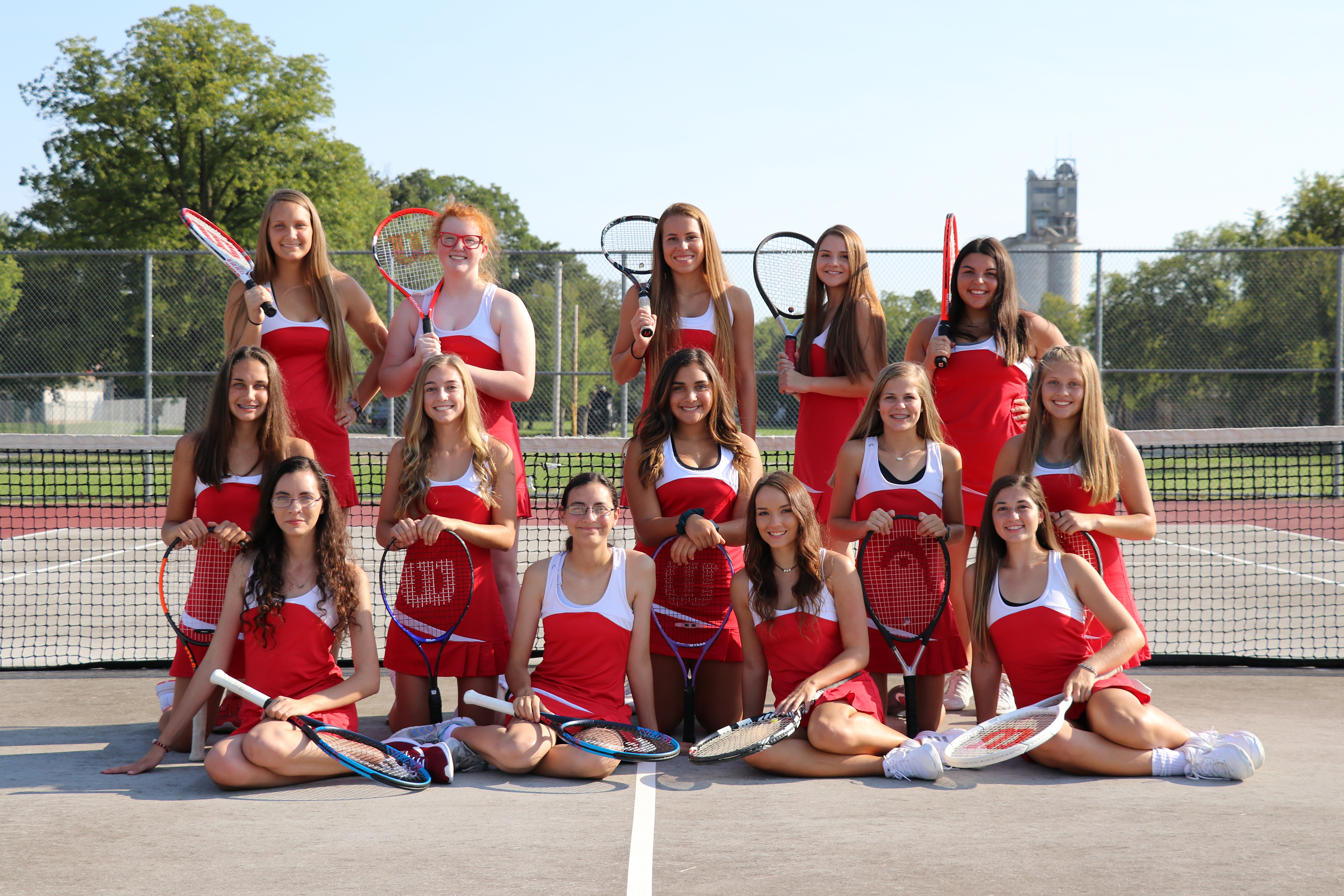 Varsity Girls Tennis 2019