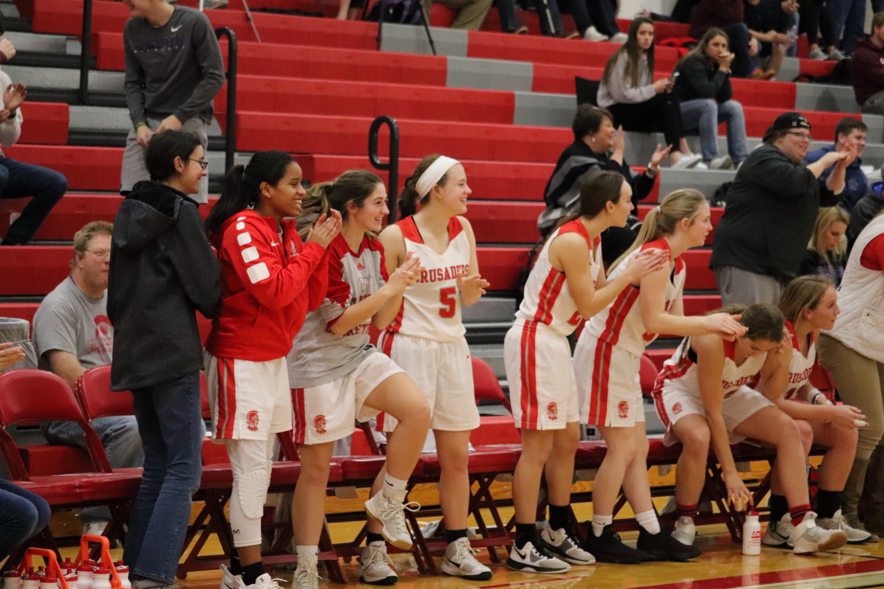 Lady Crusader Basketball Downs Ranked Circle HS