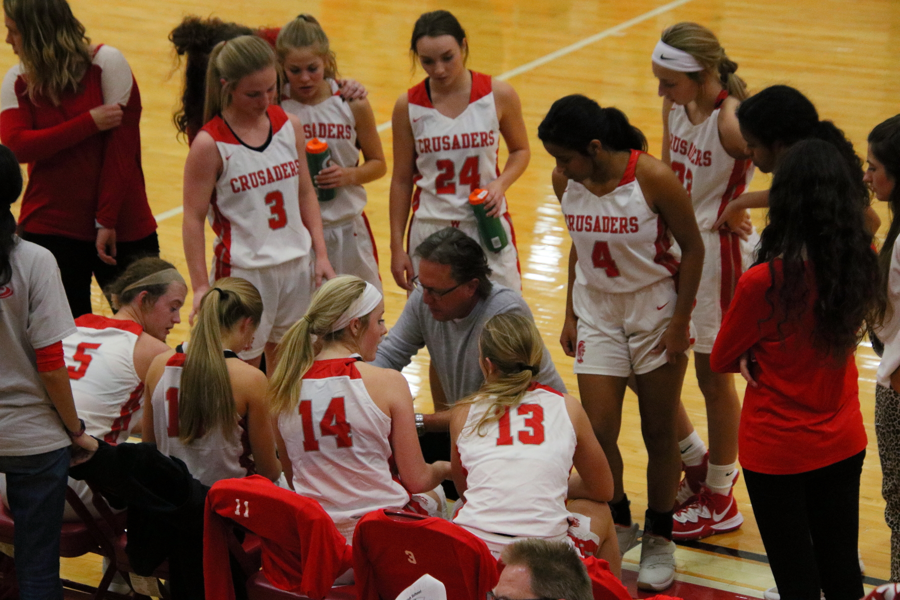 Lady Crusader Basketball vs Chaparral (Cheney Cardinal Classic Pool Play)