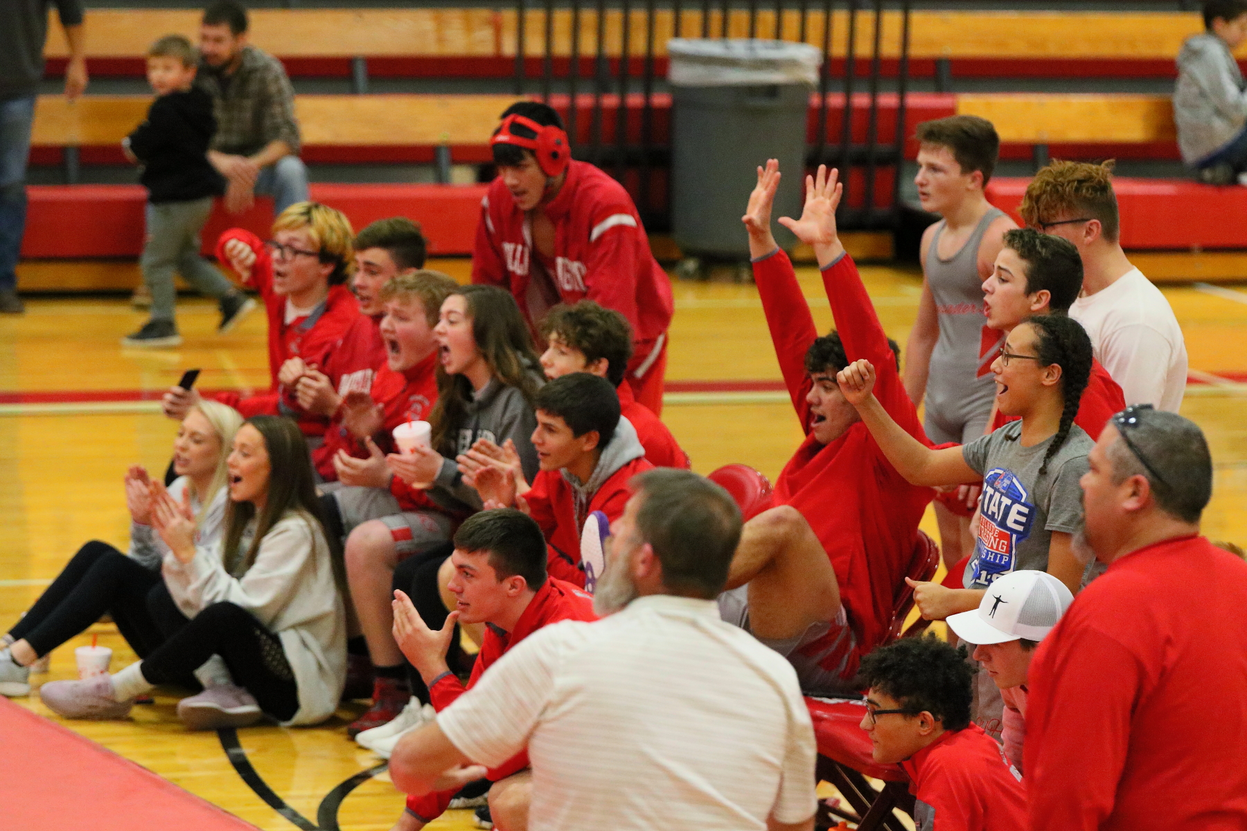 WHS Wrestling vs Clearwater 121919