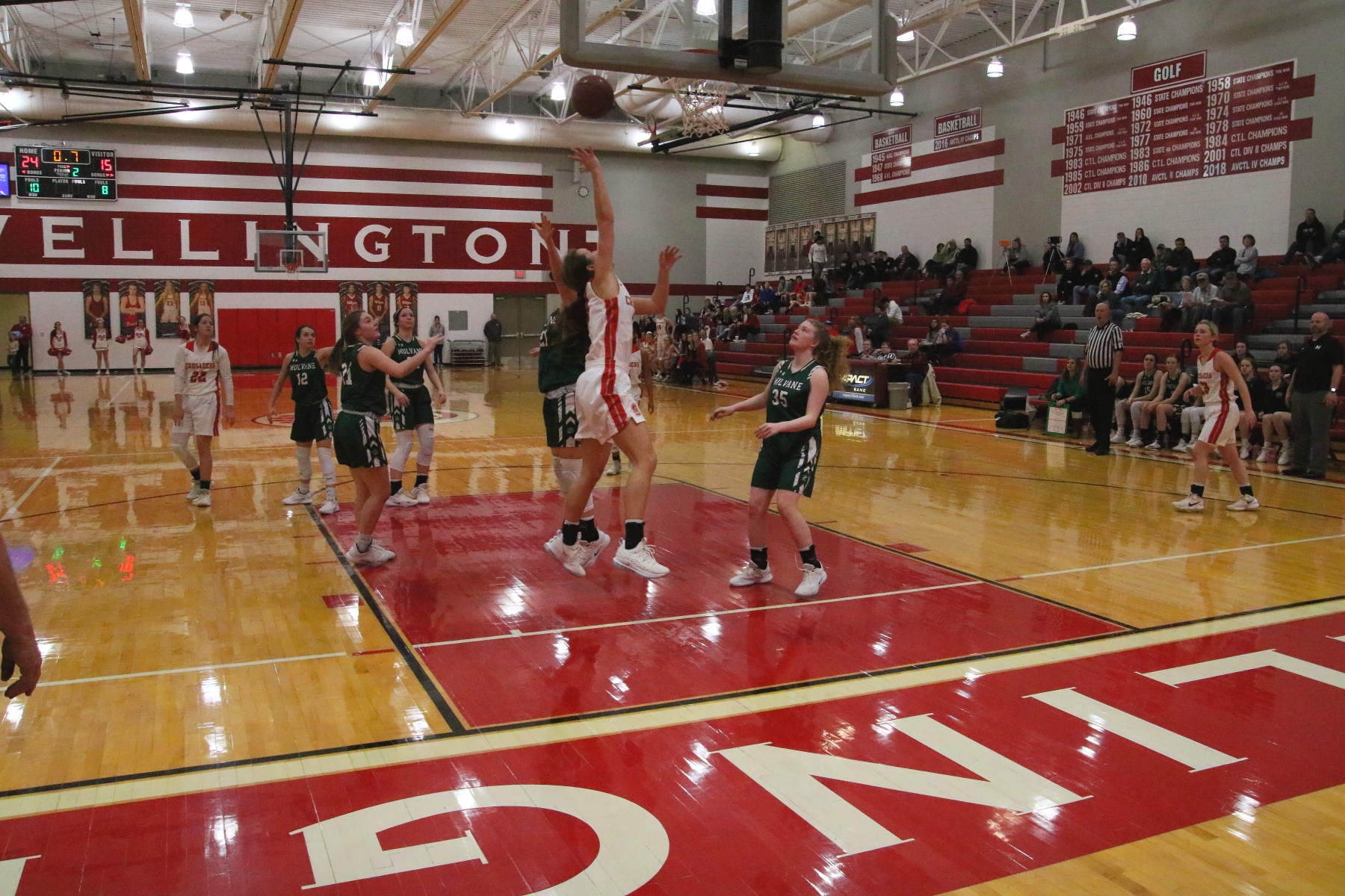 Lady Crusaders vs Mulvane 021219