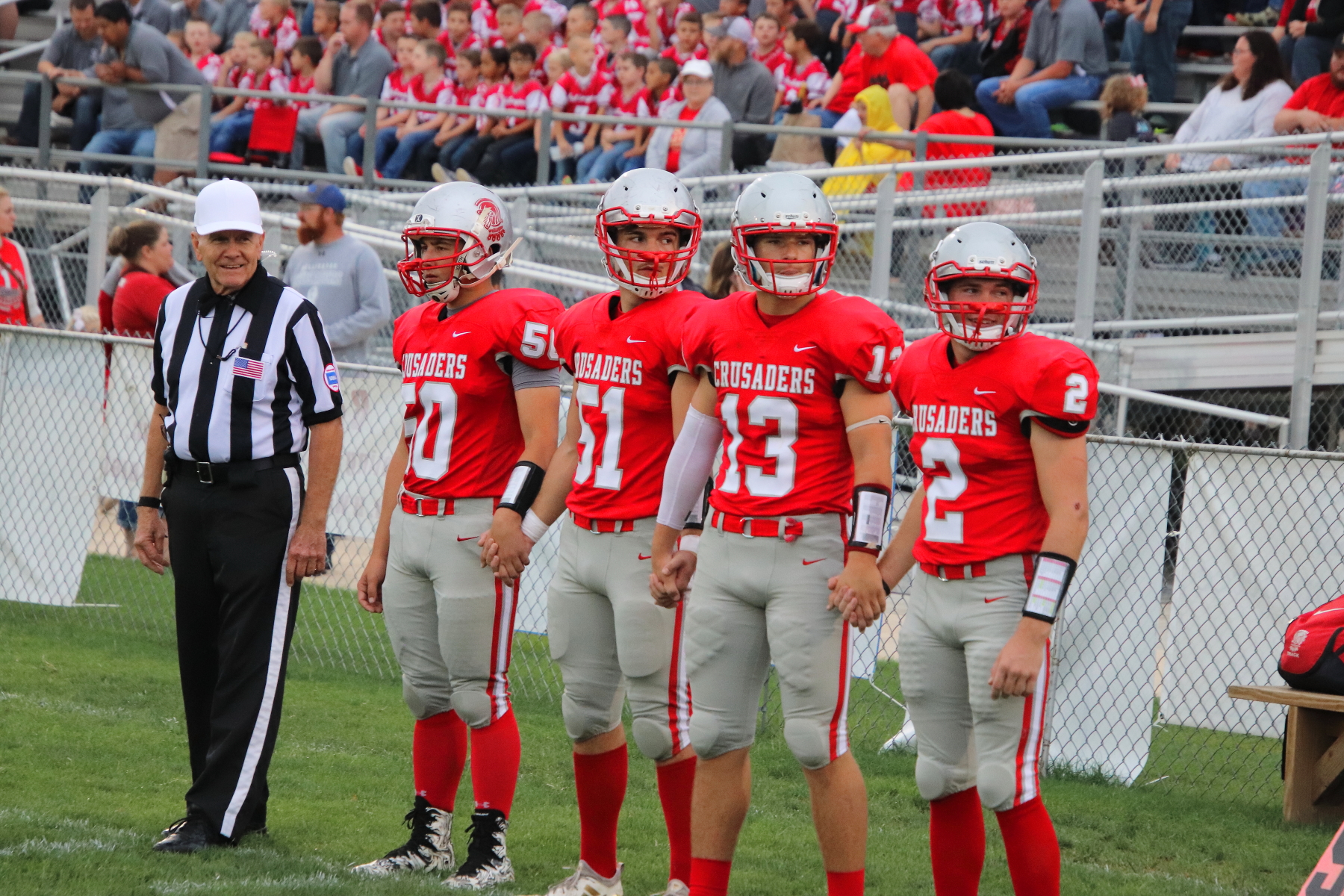 CRUSADER FOOTBALL 2018 vs Andale