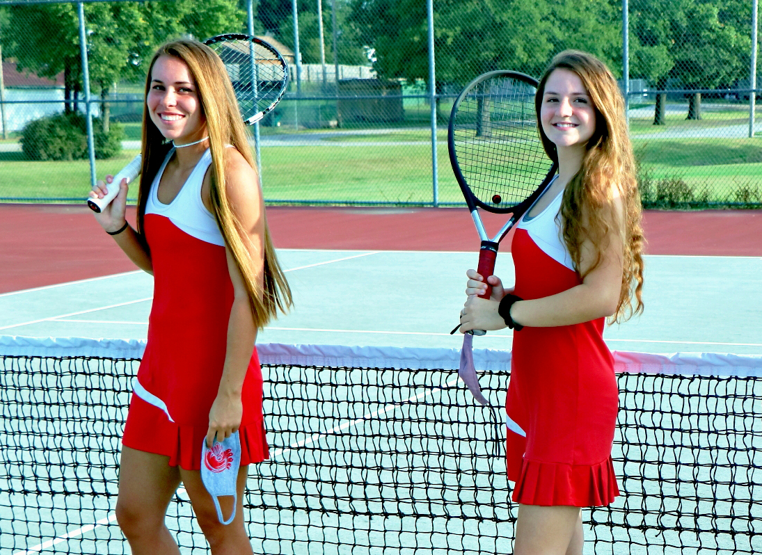 Rylee Rusk and Calli Hatfield First in #1 Doubles