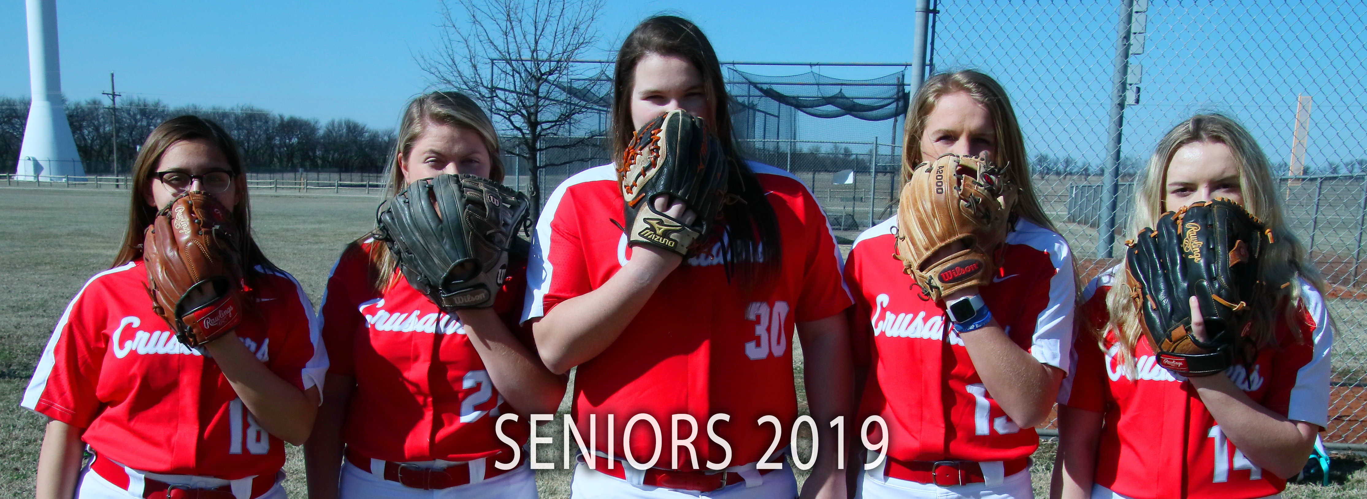 Lady Crusader Softball Seniors 2019