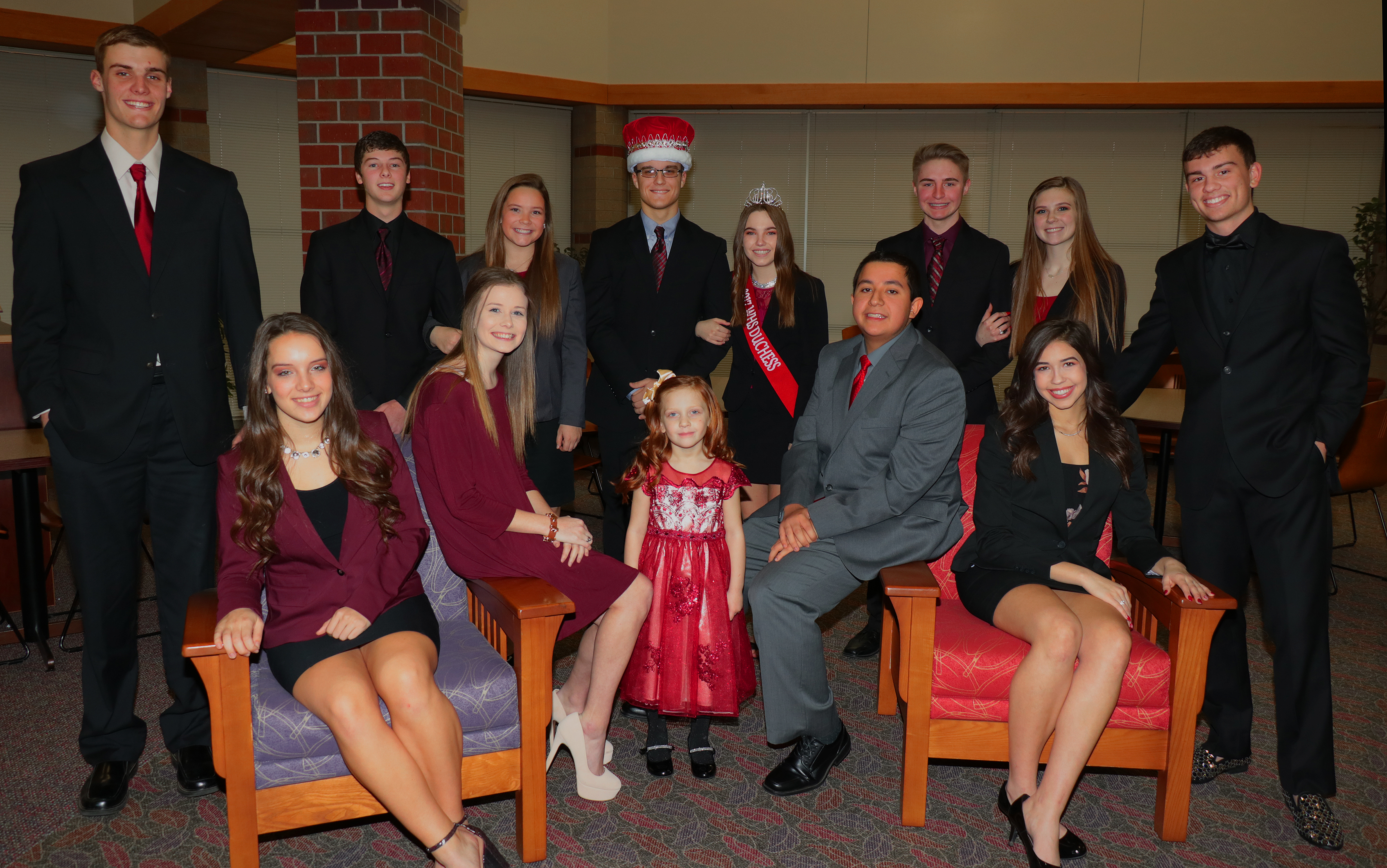 Duke Logan and his royal court