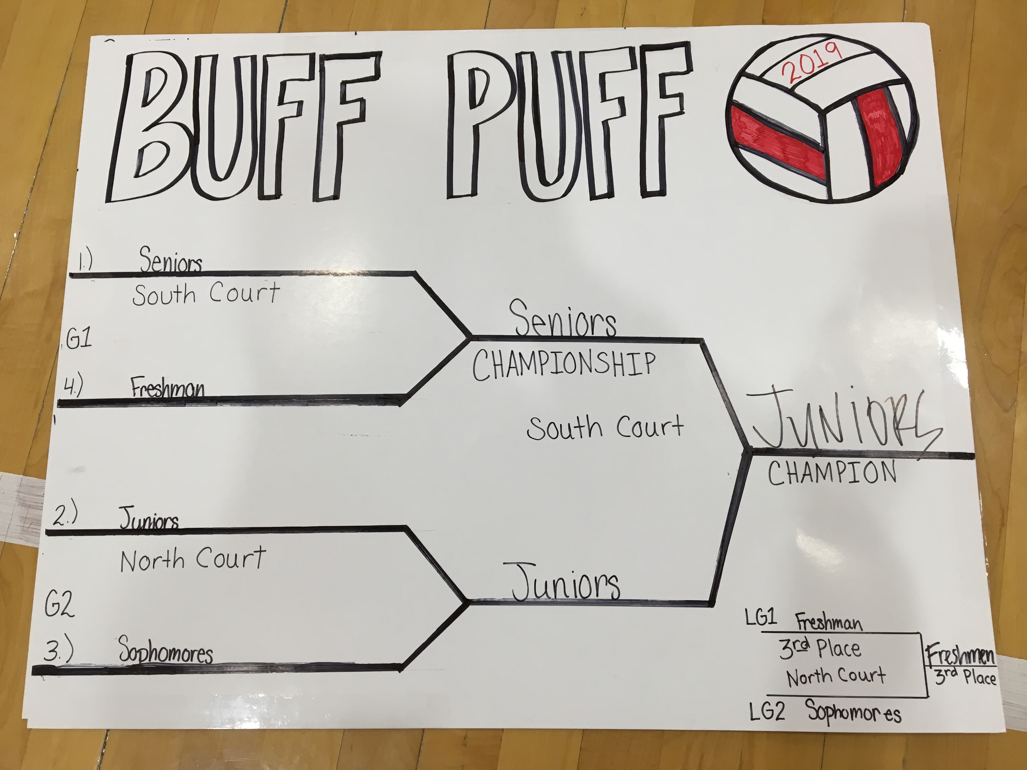 Buff Puff Volleyball 2019