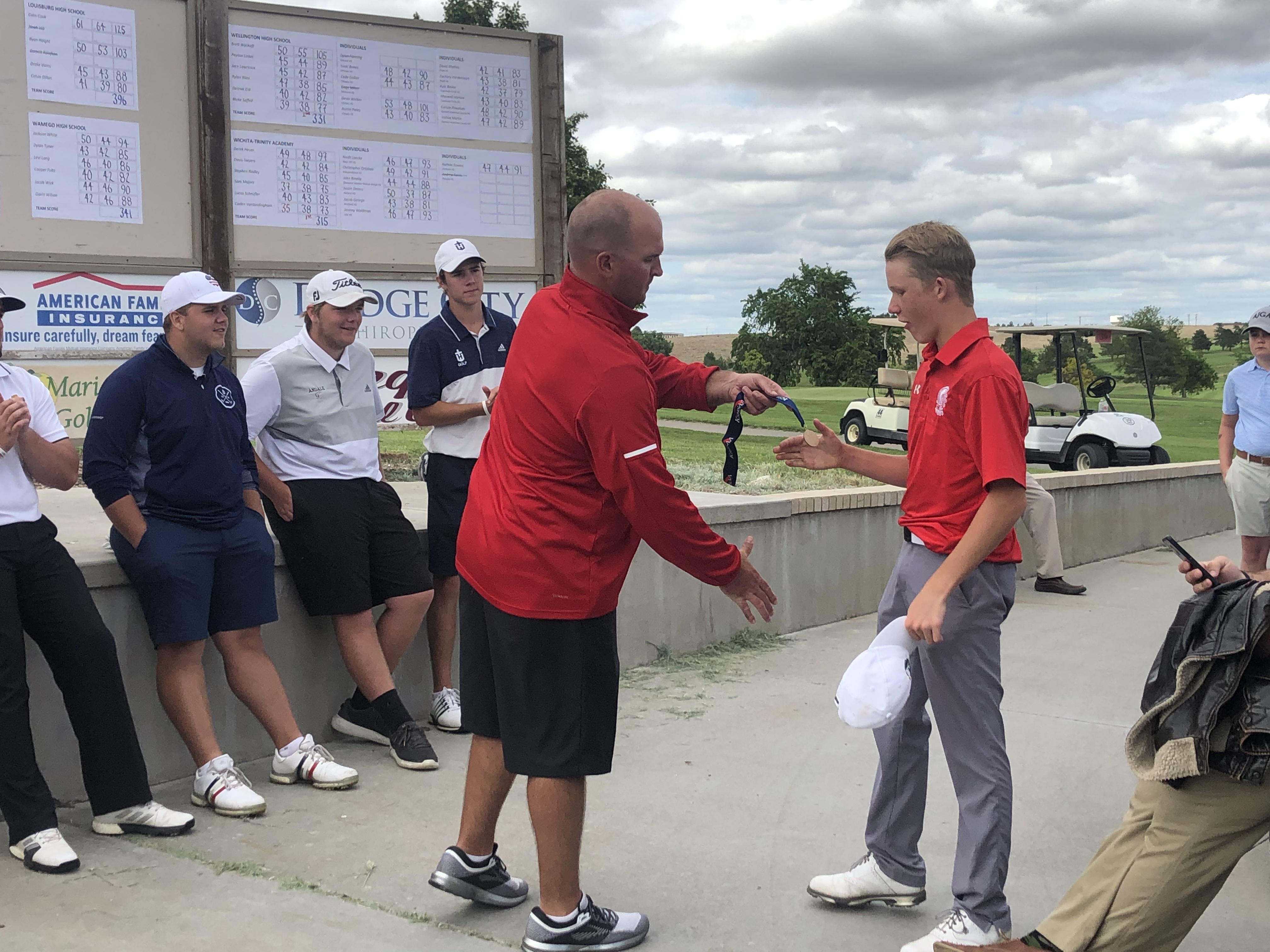 Blake Saffell 5th Place Medal