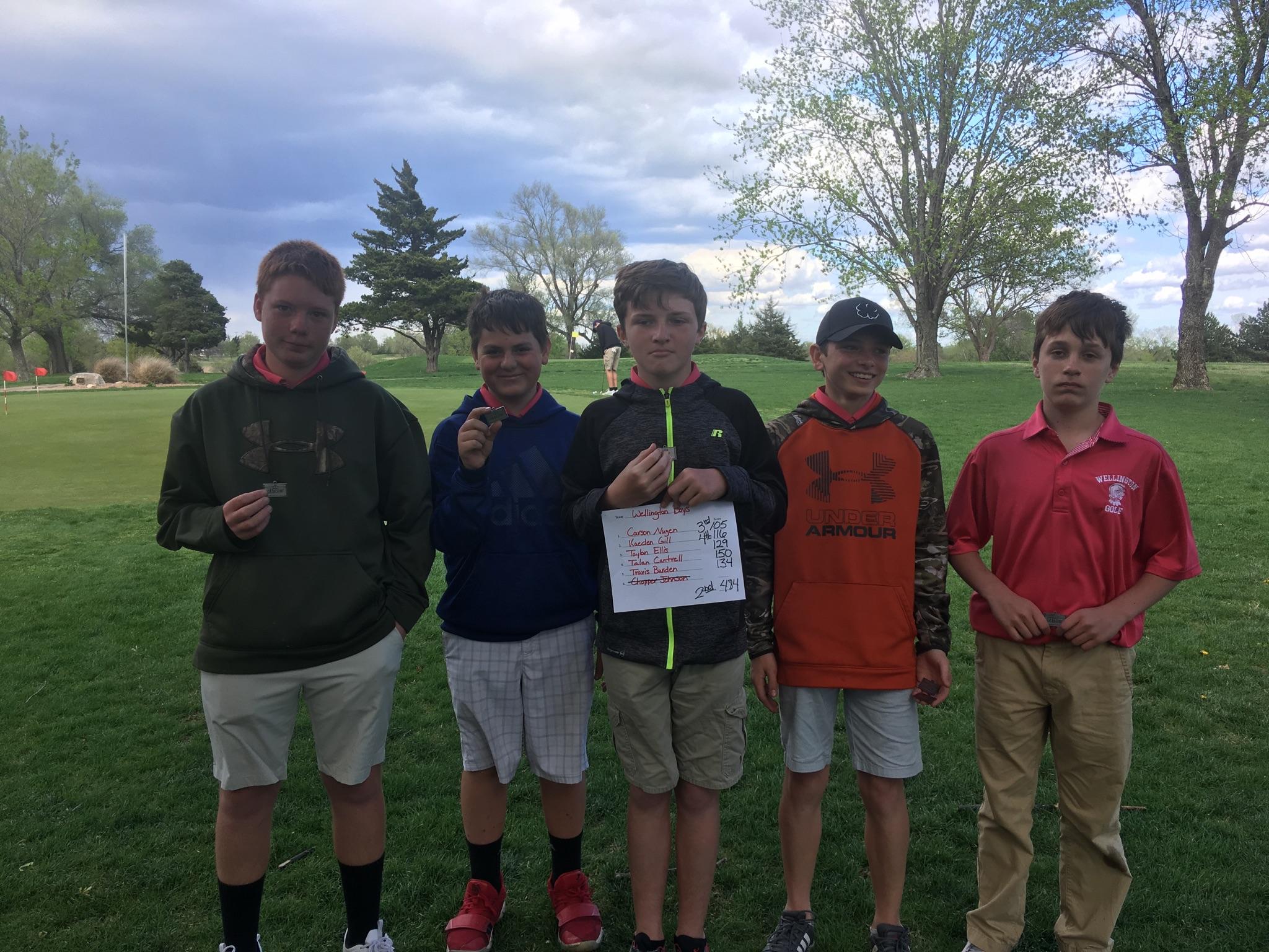WMS Boys Golf - 2nd Patriot League Championships