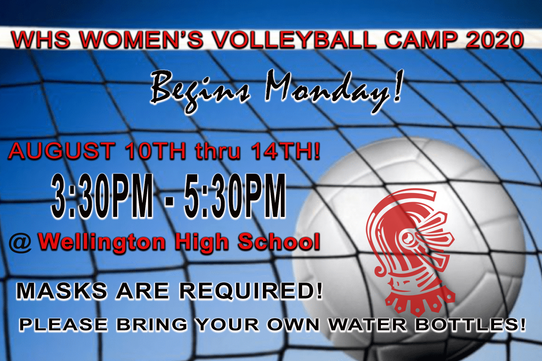 Volleyball Camp WHS 2020