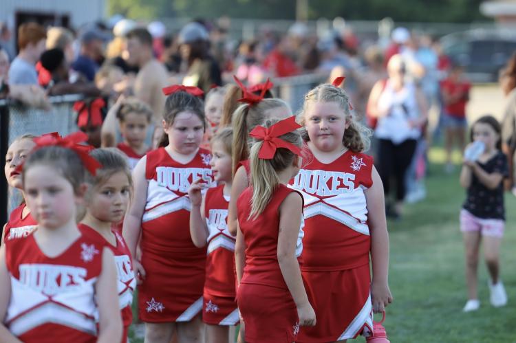 little dukes cheerleaders