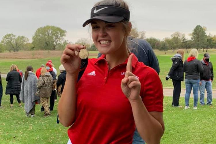 Payton Ginter State 4A Girls Golf Champ 2020