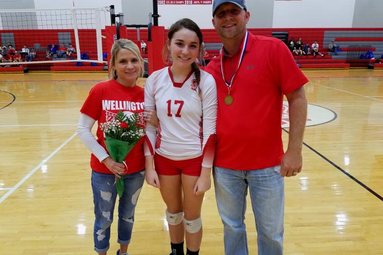 Senior Night 2017 Keelie Cunningham