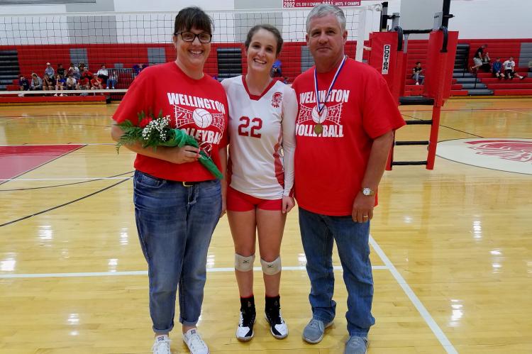 Senior Night 2017 Gracie Fink