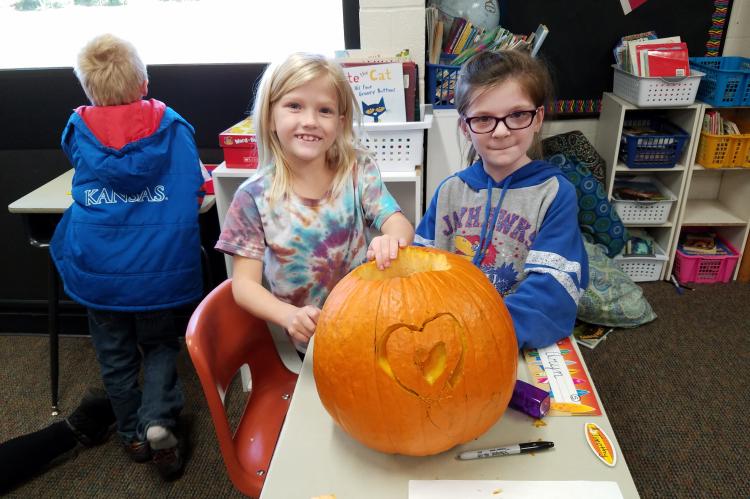 Pumpkin Carving WHS & Kennedy Students