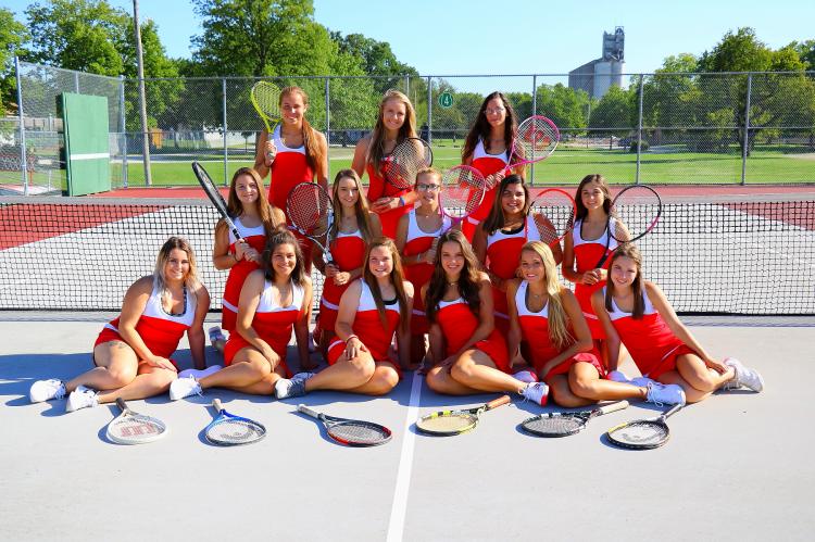 WHS GIRLS TENNIS 2017