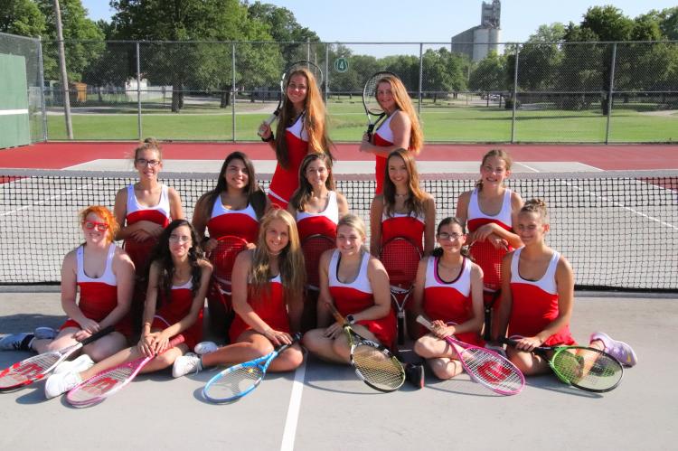 WHS 2018 GIRLS TENNIS TEAM