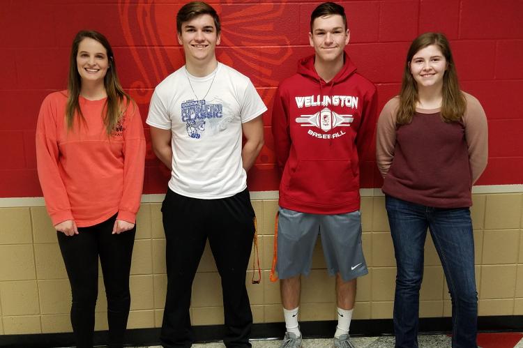 WHS Students of the Month February 2018