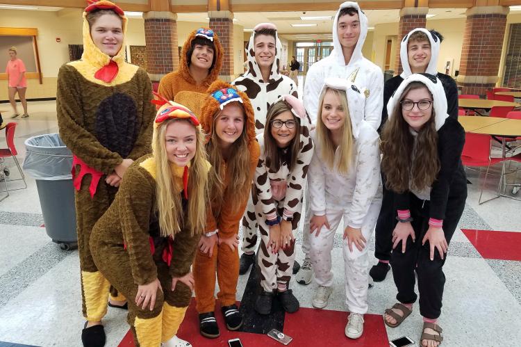 Spirit Week Monday - PJ Day