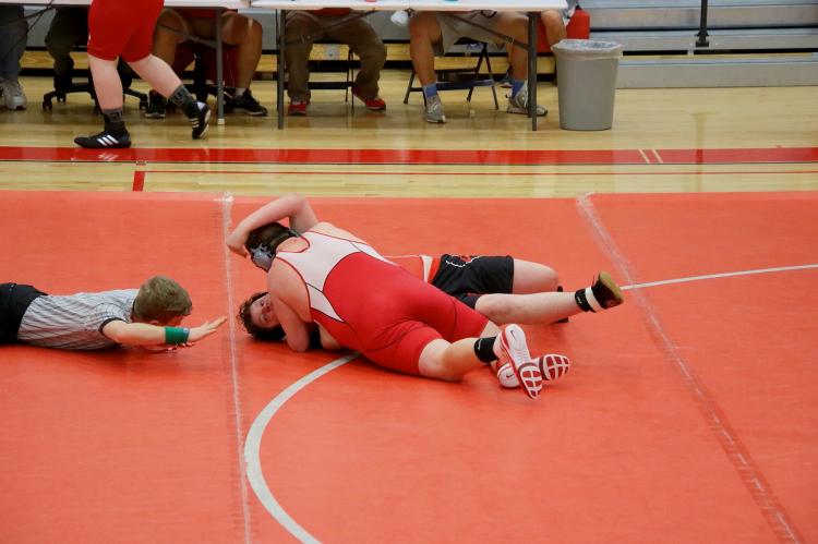 Hagan Wright makes match tieing pin