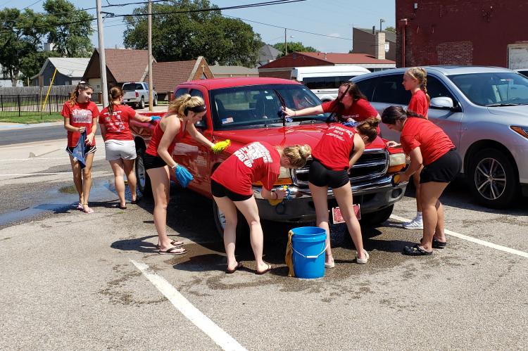 Volleyball Car Wash