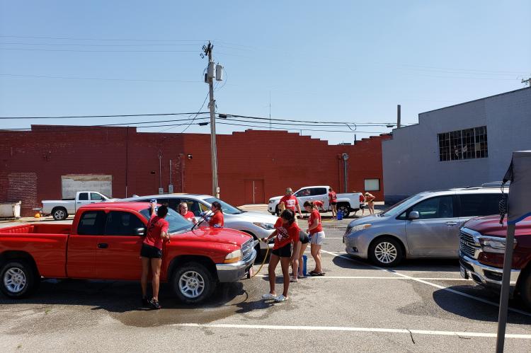 Volleyball Car Wash