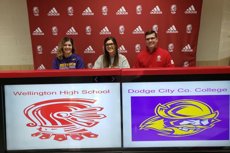 Payton Ginter Signing with Dodge City