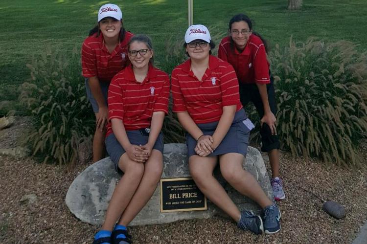 Girls Golf Team - 1st Tournament 