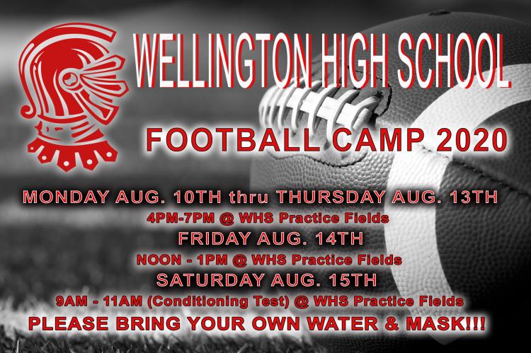 WHS Football Camp 2020