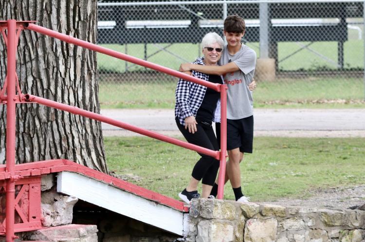 carson and grandma