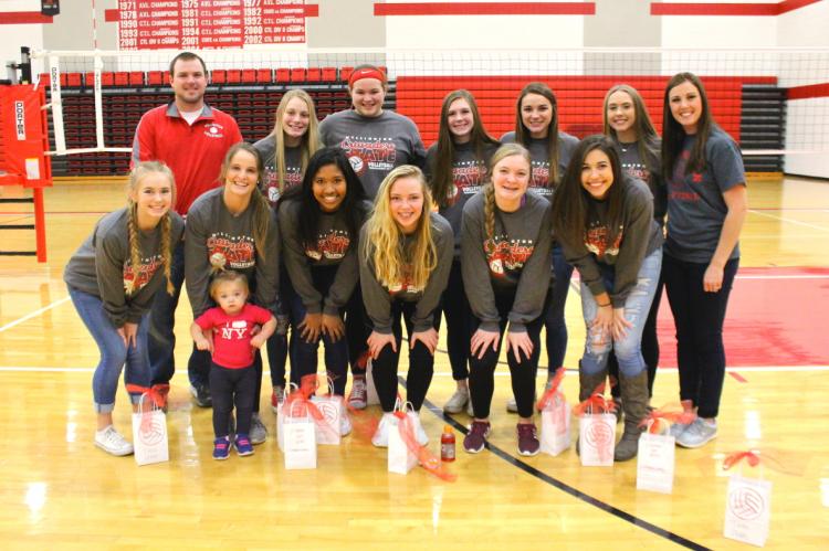 Volleyball Sendoff