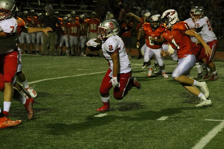 WHS vs AHS - Zander Vargas 23/77 yds rushing (TD)