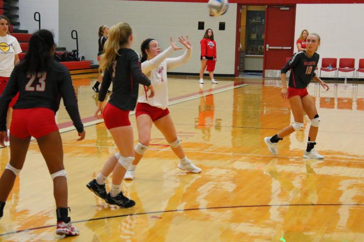 WHS Volleyball vs Buhler 100119