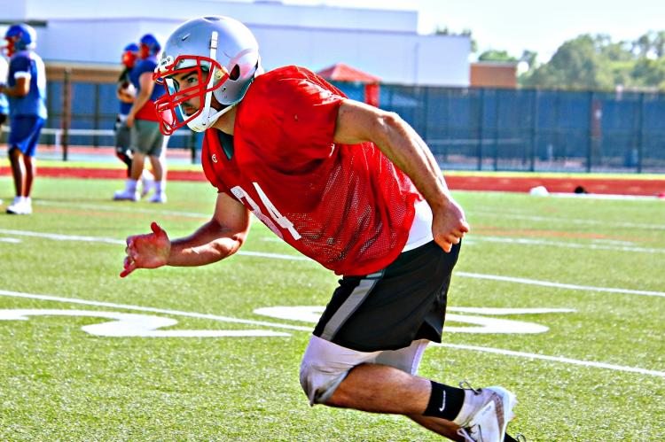 WHS 7 on 7 @ Wichita South  Isaac Hilt