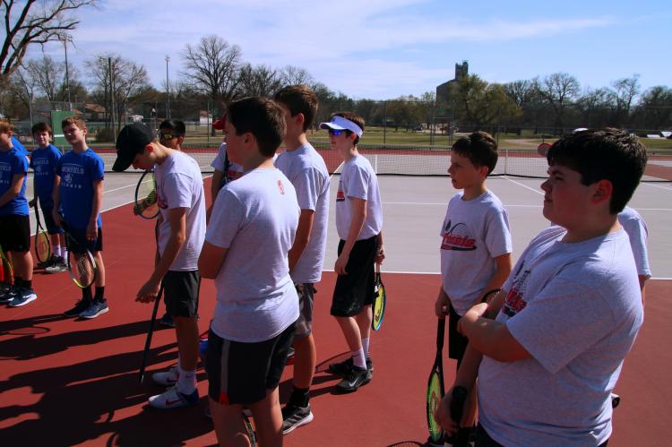 WMS 7/8 Boys Tennis 2019