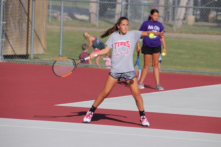 WMS 7/8 Girls Tennis 2018