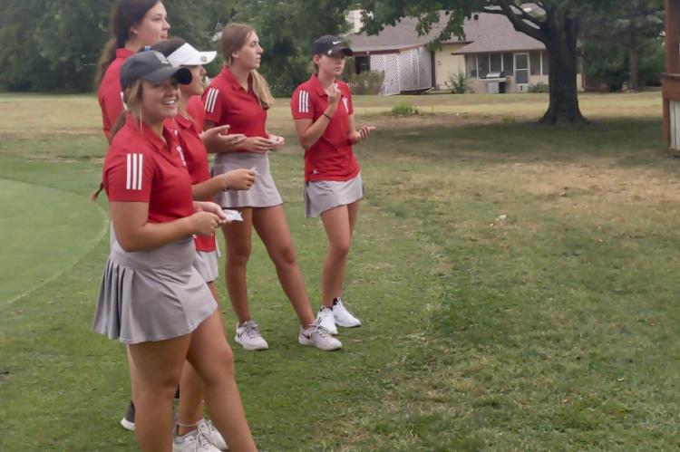 medal ceremony at augusta golf