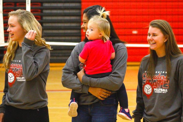 Volleyball Sendoff