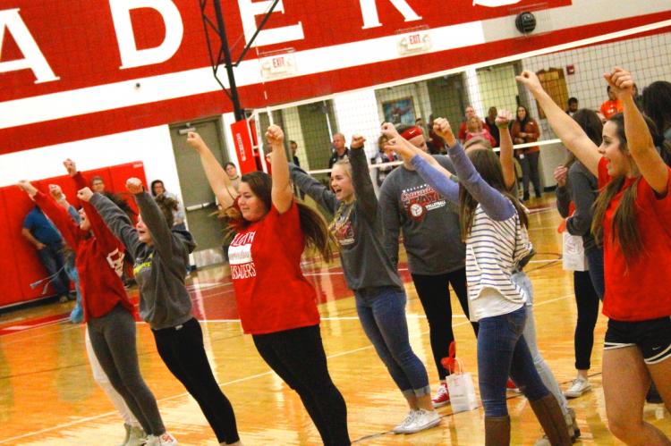 Volleyball Sendoff