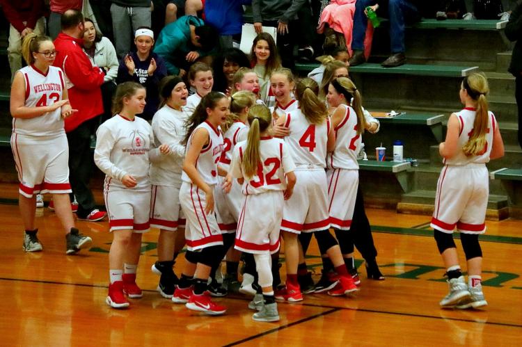 7th Grade Lady Knights PIONEER LEAGUE CHAMPS