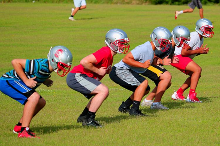 WHS Football Camp 2017